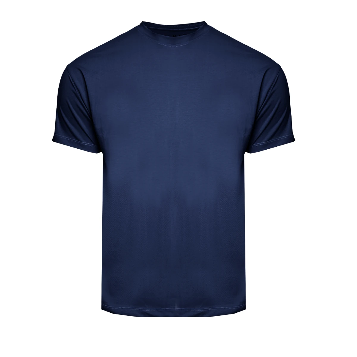 تیشرت ساده سرمه ای مردانه مدل Vala